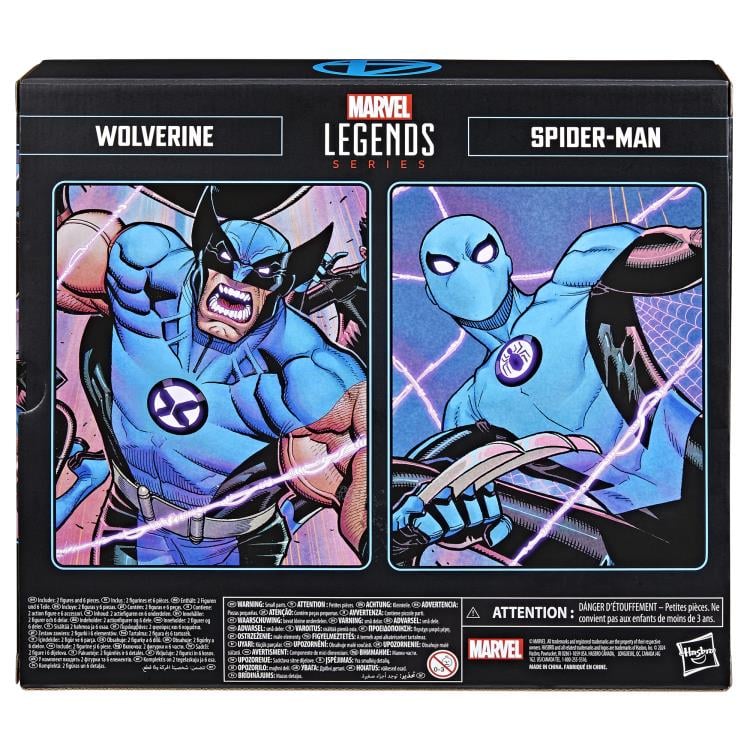 Marvel Legends - Fantastic Four Spider-Man & Wolverine Two-Pack (preorder August ) - Collectables > Action Figures > toys -  Hasbro