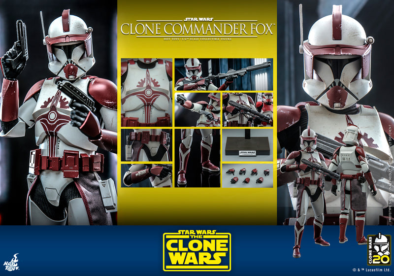 STAR WARS CLONE COMMANDER FOX 1/6th Scale Collectible Figure - TMS103 - Collectables > Action Figures > toys -  Hot Toys