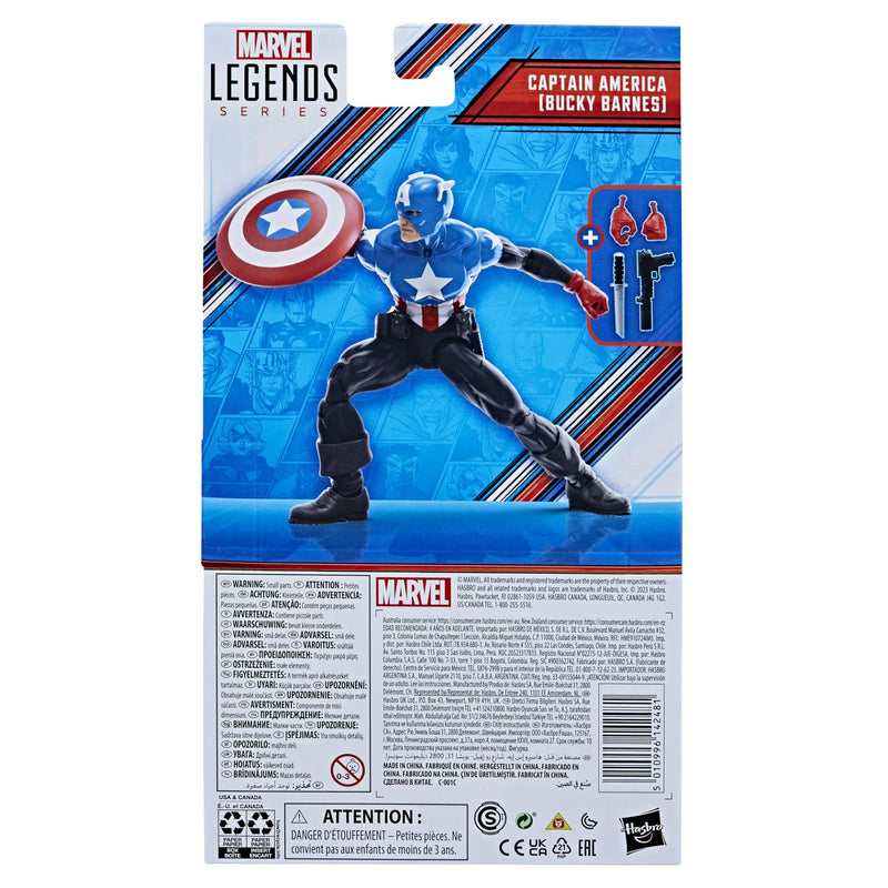 Marvel Legends Series: Captain America - Bucky Barnes - Avengers 60th Anniversary - Exclusivr - Collectables > Action Figures > toys -  Hasbro