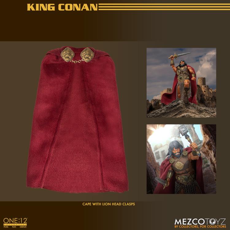 King Conan One:12 Collective King Conan (preorder Q3) - Collectables > Action Figures > toys -  MEZCO TOYS