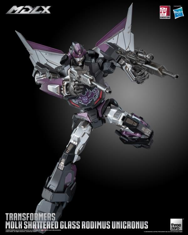 Transformers MDLX Articulated Figure Series Shattered Glass Rodimus Unicronus - Collectables > Action Figures > toys -  ThreeZero