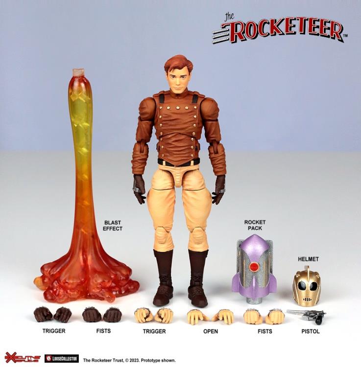 The Rocketeer & Betty Deluxe 1/12 Scale Figure Set - Action & Toy Figures -  EXECUTIVE REPLICAS