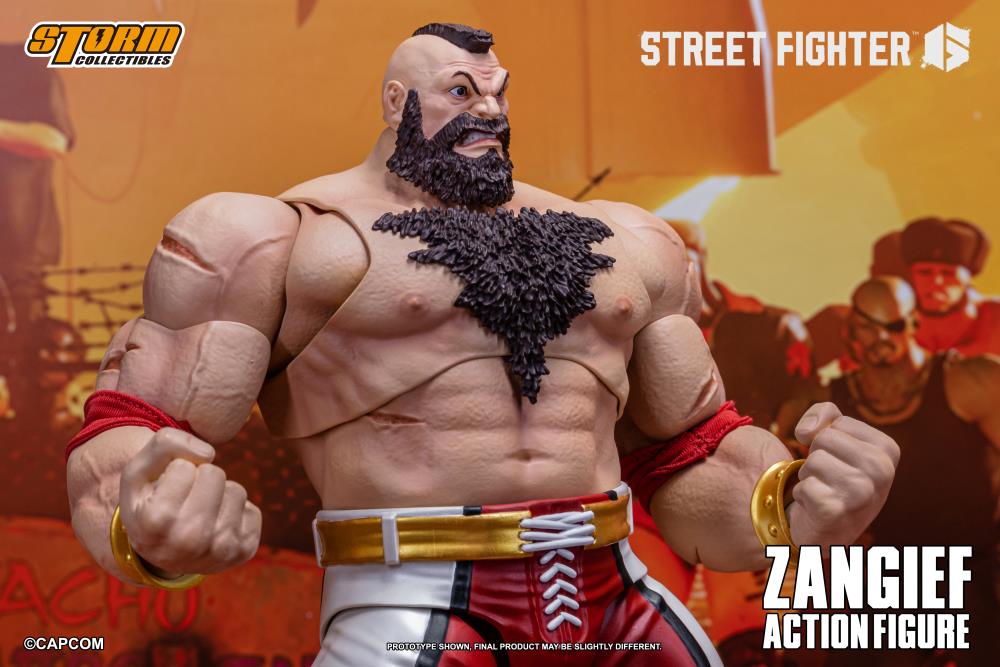 Street Fighter 6 - Zangief - 1/12 Scale Action Figure (preorder Q2 2025)