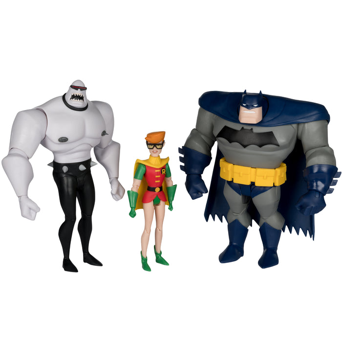 DC DIRECT - NEW BATMAN ADVENTURES 3PK - BATMAN, MUTANT LEADER AND ROBIN - LEGENDS OF THE DARK KNIGHT - (preorder DEC)