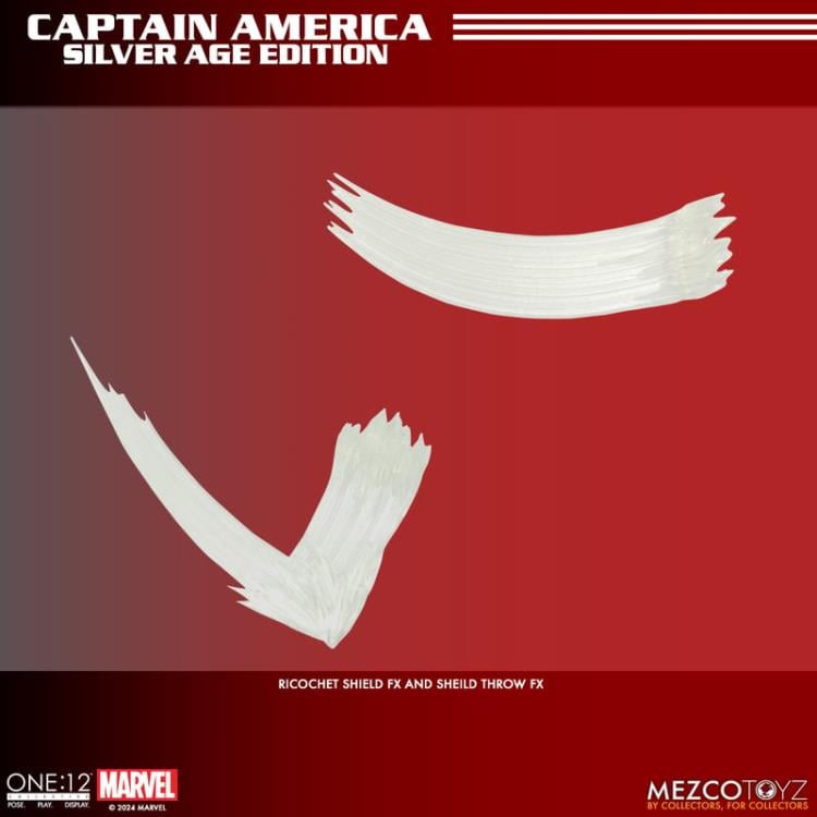 Marvel Comics One:12 Collective Captain America - Silver Age  (preorder Nov/Dec) - Collectables > Action Figures > toys -  MEZCO TOYS
