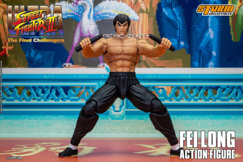 Ultra Street Fighter II: The Final Challengers Fei Long 1/12 Scale (preorder Q4 2024) - Collectables > Action Figures > toys -  Storm Collectibles