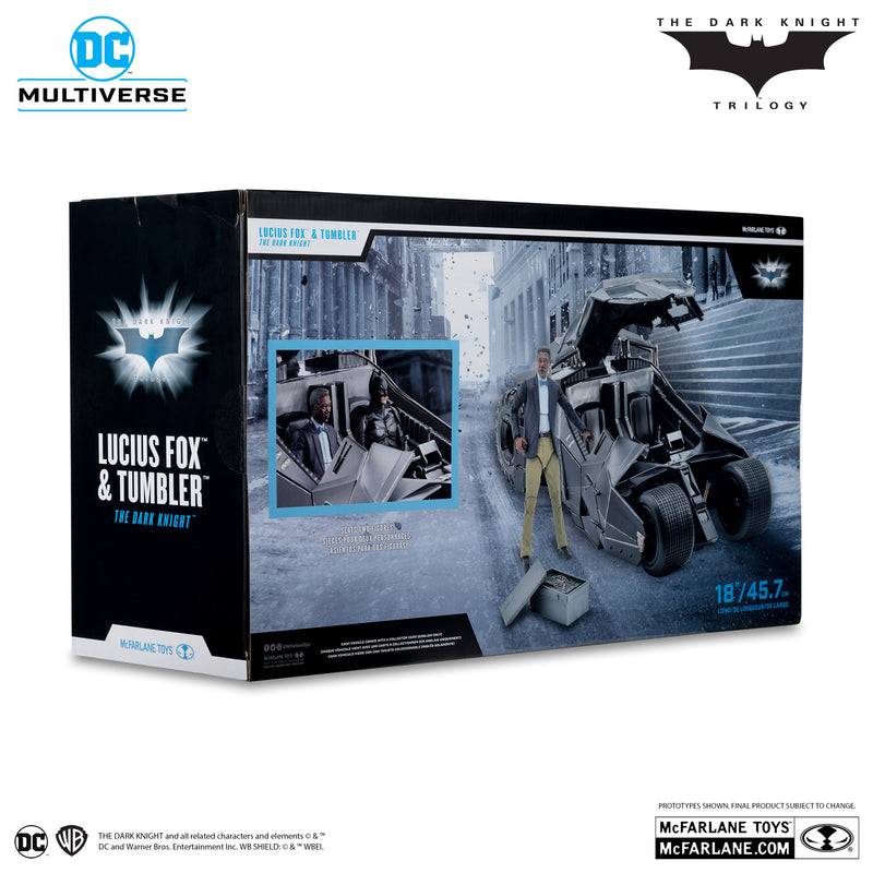 LUCIUS FOX & TUMBLER (THE DARK KNIGHT) GOLD LABEL - Collectables > Action Figures > toys -  McFarlane Toys