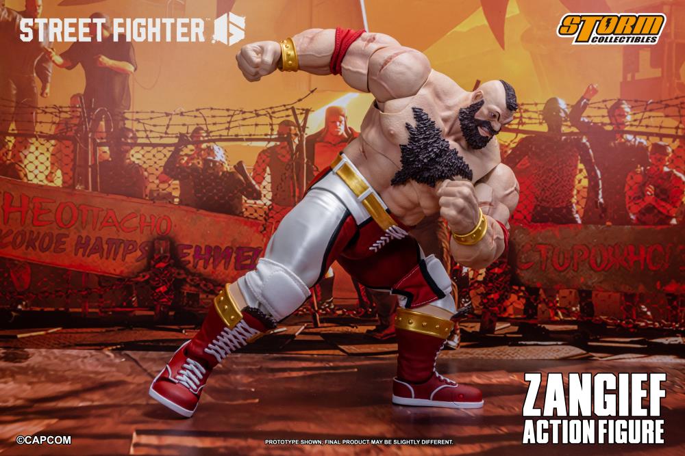 Street Fighter 6 - Zangief - 1/12 Scale Action Figure (preorder Q2 2025)