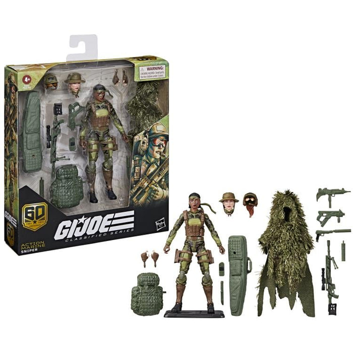 G.I. Joe Classified Series 60th Anniversary Action Marine - Sniper (preorder Oct)