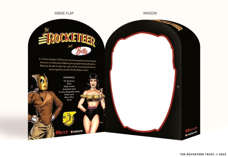 The Rocketeer & Betty Deluxe 1/12 Scale Figure Set - Action & Toy Figures -  EXECUTIVE REPLICAS