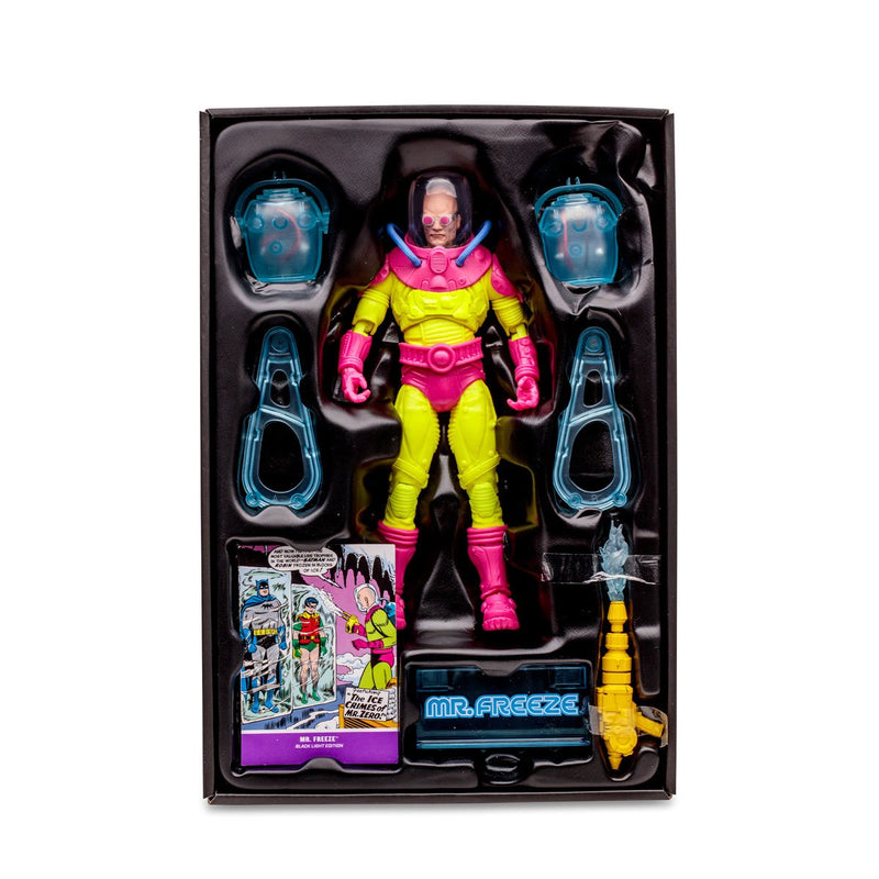 Mr. Freeze Black Light Gold Label - Exclusive -  -  McFarlane Toys