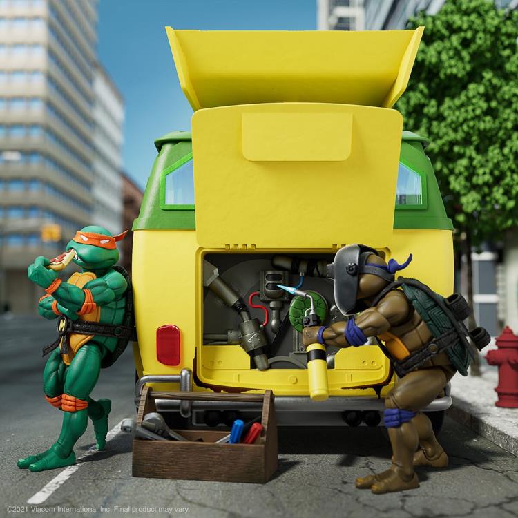 Teenage Mutant Ninja Turtles ULTIMATES! Party Wagon - Action & Toy Figures -  Super7