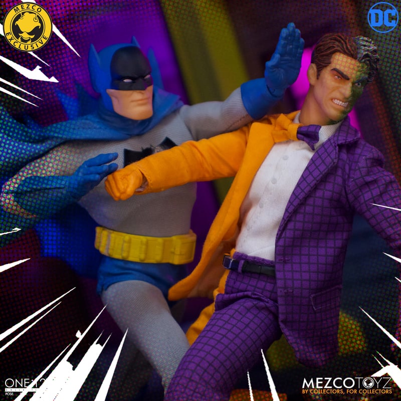 Golden Age Batman vs Two-Face Boxed Set - Collectables > Action Figures > toys -  MEZCO TOYS