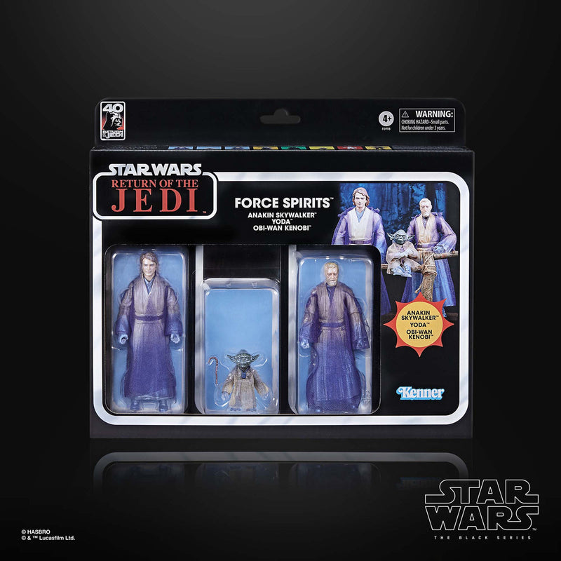 Star Wars The Black Series Force Ghosts 3-Pack - exclusive - Collectables > Action Figures > toys -  Hasbro