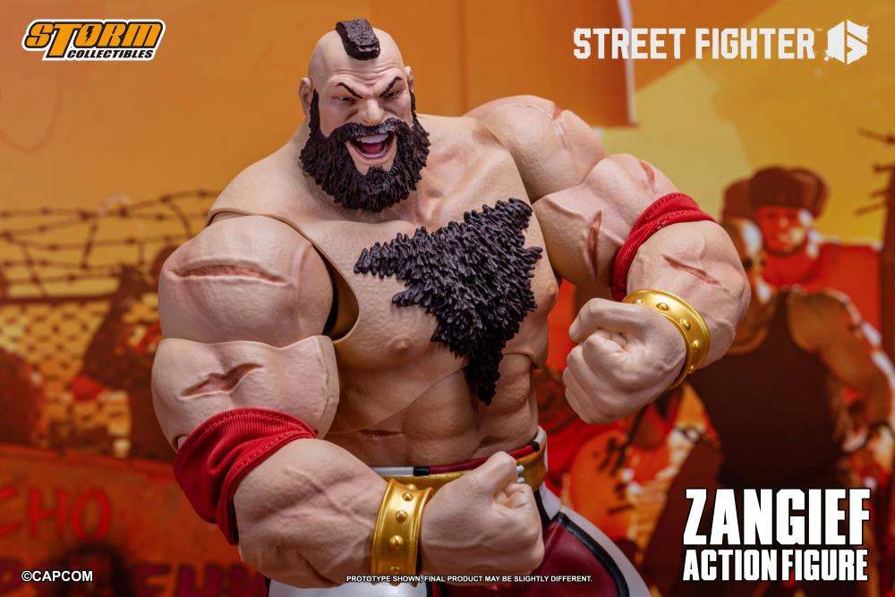 Street Fighter 6 - Zangief - 1/12 Scale Action Figure (preorder Q2 2025)