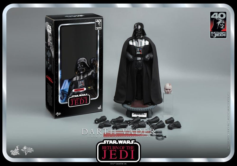 Star Wars - Darth Vader Return of the Jedi - 1/6th Scale Collectible Figure - MMS699  ***  Opened Box*** - Collectables > Action Figures > toys -  Hot Toys