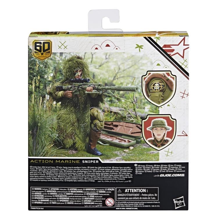 G.I. Joe Classified Series 60th Anniversary Action Marine - Sniper - Collectables > Action Figures > toys -  Hasbro