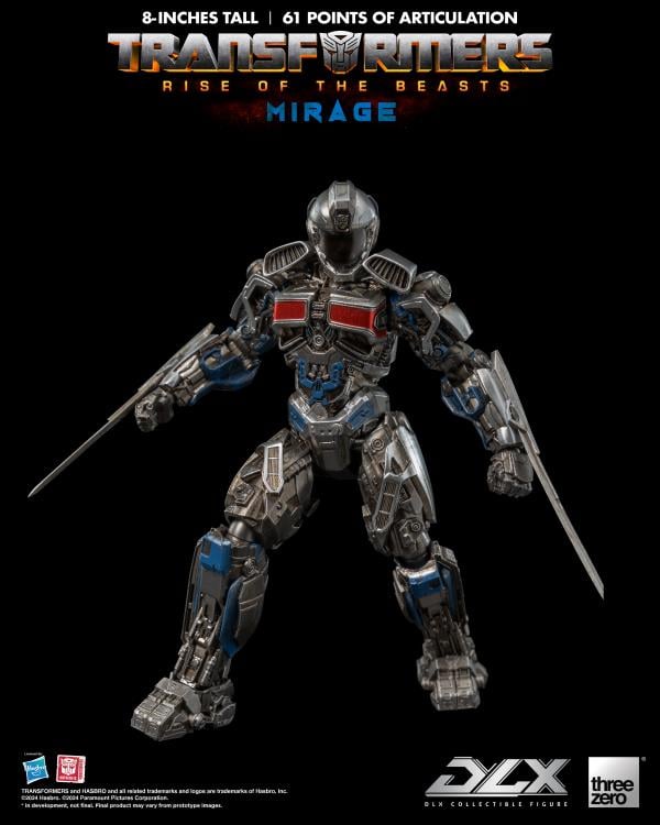 Transformers: Rise of the Beasts DLX Scale Collectible Series Mirage (preorder Q2 2025) - Collectables > Action Figures > toys -  ThreeZero