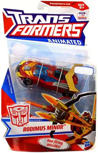 Transformers Animated Rodimus Minor Exclusive Deluxe Action Figure - Collectables > Action Figures > toys -  Hasbro
