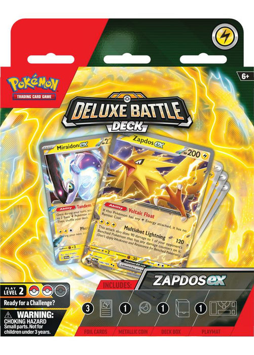 Pokémon TCG: Deluxe Battle Deck - Ninetales ex / Zapdos ex - Collectables > Action Figures > toys -  Pokemon TCG