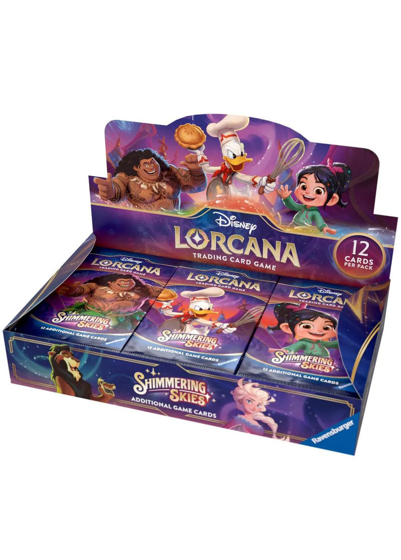 Disney Lorcana: Shimmering Skies - Booster Box - Card Games > Collectables > TCG > CCG -  disney