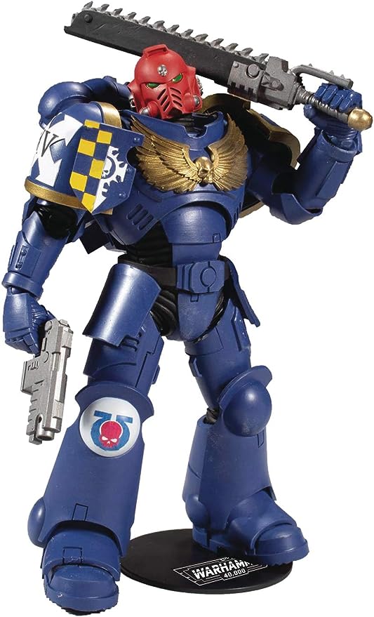 Warhammer 40000 7 Inch Action Figure Wave 1 - Ultramarines Primaris Assault Intercessor - Action & Toy Figures -  McFarlane Toys