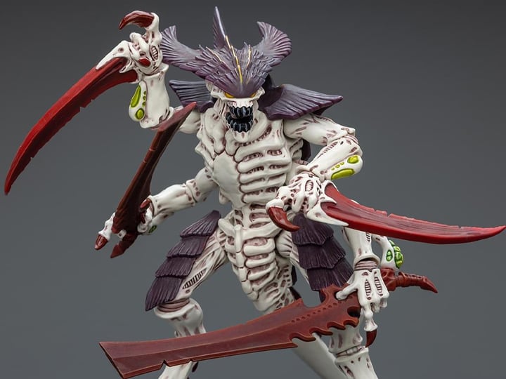 Warhammer 40K - Tyranids Hive Fleet Leviathan - Tyranid Warrior with Bonesword 1/18 Scale Action Figure (preorder Q3) - Collectables > Action Figures > toys -  Joy Toy