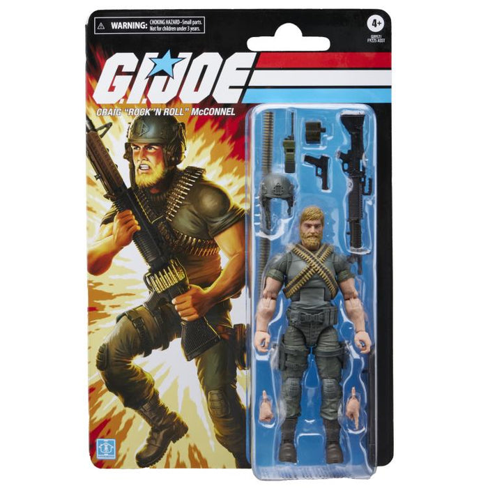 G.I. Joe Classified Series Retro Cardback Craig “Rock ’N Roll” McConnel ( preorder Q3 2025 )