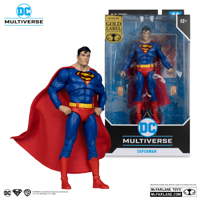 DC Multiverse - Superman (Action Comics) Gold Label - Exclusive