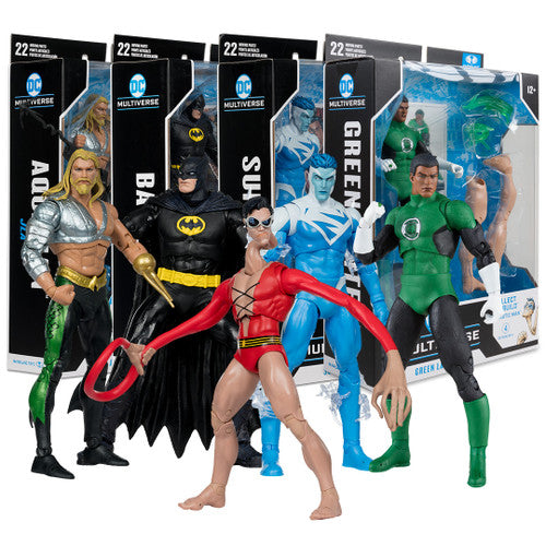 JLA Bundle Set (4) w/Plastic Man 7" Build-A-Figure (preorder) - Collectables > Action Figures > toys -  McFarlane Toys