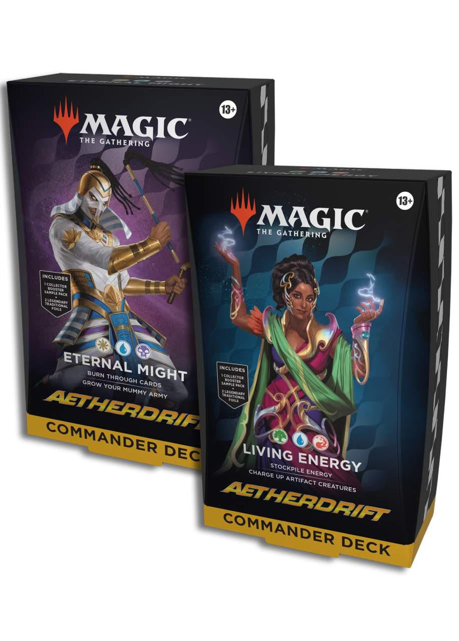 mtg toy commander deck Aetherdrift: Commander