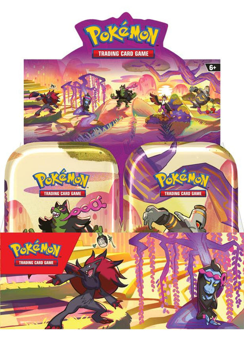 Pokémon TCG: Scarlet & Violet - Shrouded Fable - Mini Tin - Display (10 Tins)