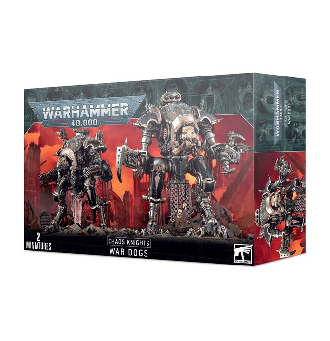 Warhammer 40,000 - Chaos Knights - War Dogs ( KARNIVORES / STALKERS ) - Miniature -  Games Workshop