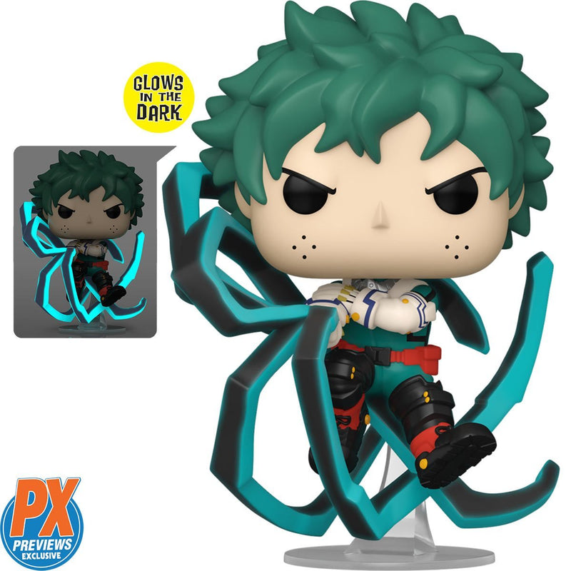 My Hero Academia Izuku Midoriya Blackwhip Glow-in-the-Dark Funko Pop! Vinyl Figure #1347 - Exclusive -  -  Funko