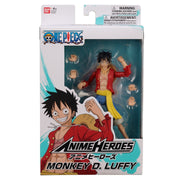 Anime Heroes -  Monkey D. Luffy - Collectables > Action Figures > toys -  Bandai