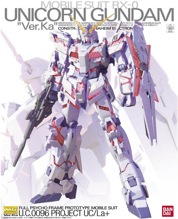 MG 1/100 Unicorn Gundam