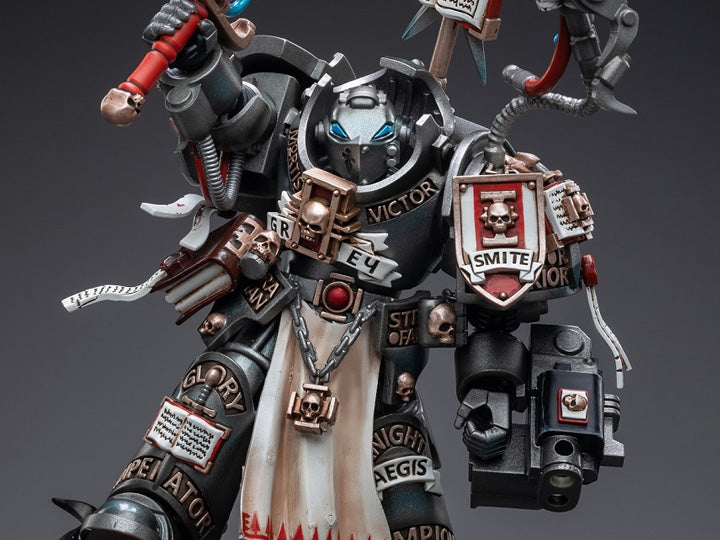 Joy Toy Warhammer 40,000 Grey Knights Terminator Caddon Vibova 1:18 Scale  Action Figure
