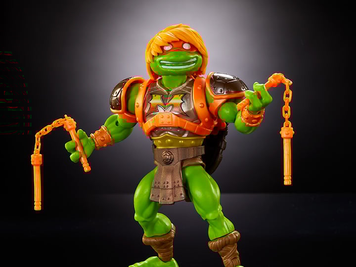 Masters of the Universe: Origins Turtles of Grayskull Michelangelo - Collectables > Action Figures > toys -  Mattel