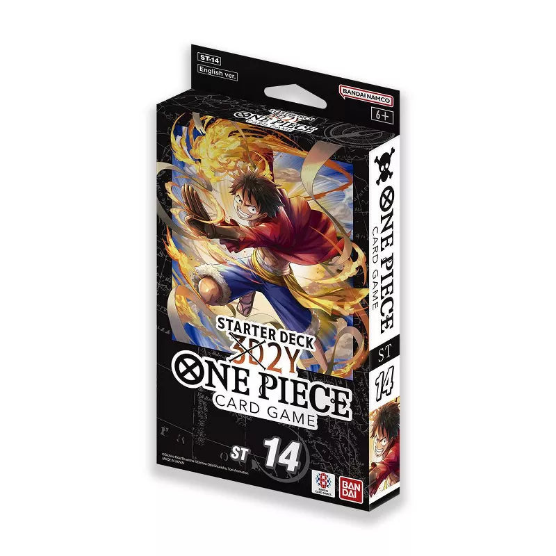 One Piece Starter Deck - 3D2Y  (ST-14) - Card Games > Collectables > TCG > CCG -  Bandai