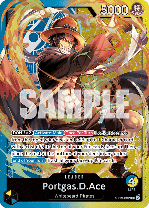 One Piece Starter Deck - The Three Brothers - Card Games > Collectables > TCG > CCG -  Bandai