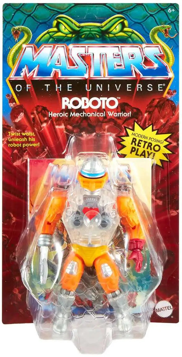 Masters of the Universe - Origins - Roboto - Collectables > Action Figures > toys -  mattel