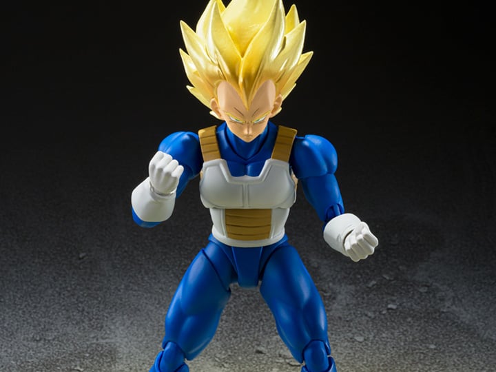Dragon Ball Z S.H.Figuarts Super Saiyan Vegeta - Awakening Super Saiyan Blood - Collectables > Action Figures > toys -  Bandai