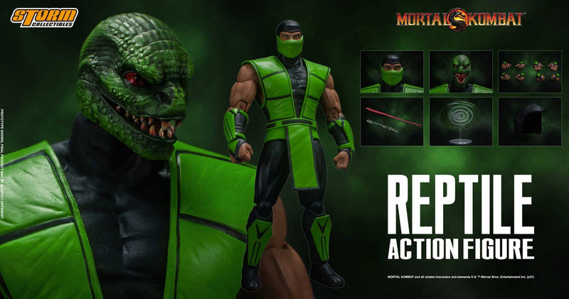 Mortal Kombat VS Series Reptile 1/12 Scale Figure - Collectables > Action Figures > toys -  Storm Collectibles