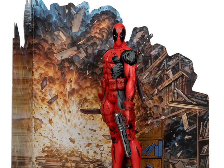 Marvel Comics Deadpool (New Mutants #98) 1/10 Scale - Statue - Collectables > Action Figures > toys -  McFarlane Toys