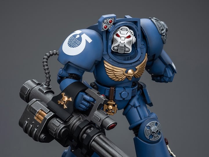 Warhammer 40K - Ultramarines - Terminator Squad Terminator with Assault Cannon - Collectables > Action Figures > toys -  Joy Toy
