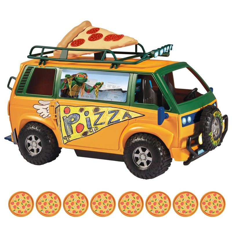 Teenage Mutant Ninja Turtles: Mutant Mayhem Pizzafire Delivery Van - Collectables > Action Figures > toys -  PLAYMATES