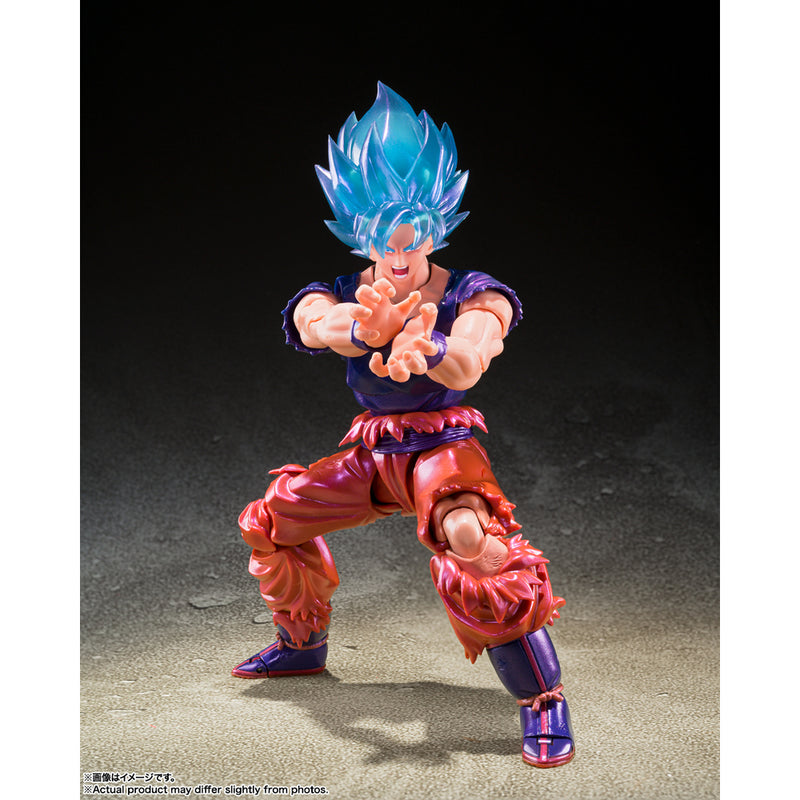 S.H.Figuarts SUPER SAIYAN GOD SUPER SAIYAN SON GOKU KAIO-KEN - Exclusive - Collectables > Action Figures > toys -  Bandai