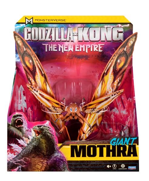 Godzilla X Kong the New Empire: 11" Giant Figure - Mothra - Collectables > Action Figures > toys -  PLAYMATES