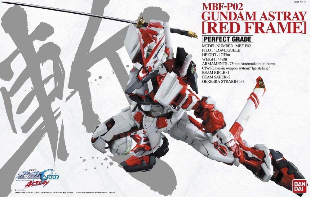PG Gundam Astray Red Frame — Toy Snowman