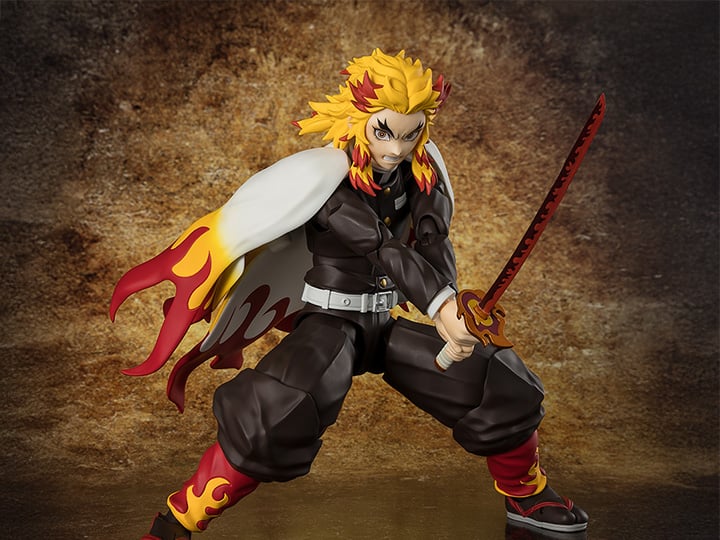 Demon Slayer: Kimetsu no Yaiba S.H.Figuarts Kyojuro Rengoku Action Figure ( Preorder Q3 2025)